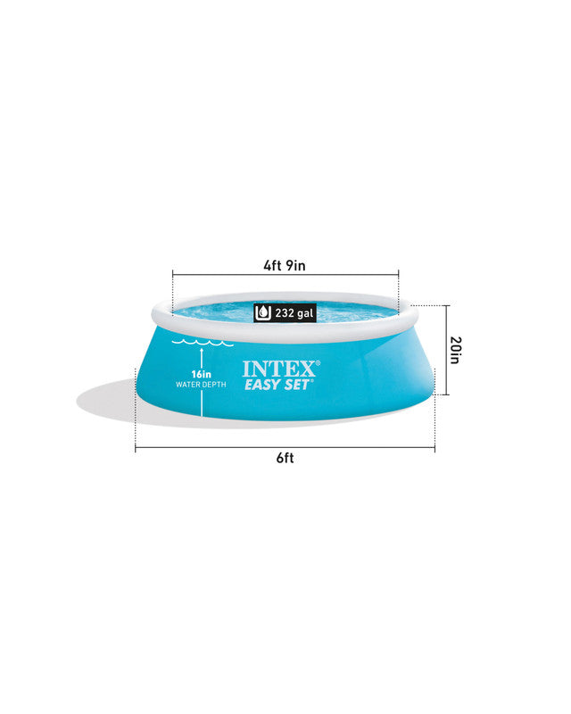 Intex 6Ft Easy Set Pool