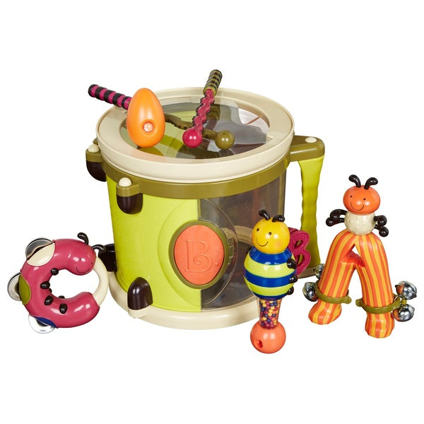 B.toys Parum Pum Pum Musical Toy Instruments Set