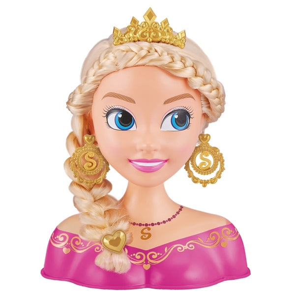 Sparkle Girlz Princess Hair Styling Head By Zuru