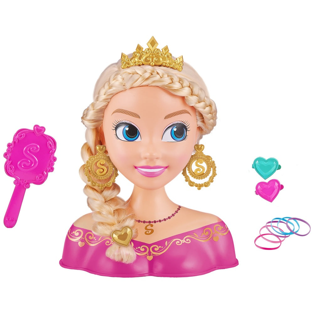 Sparkle Girlz Princess Hair Styling Head By Zuru