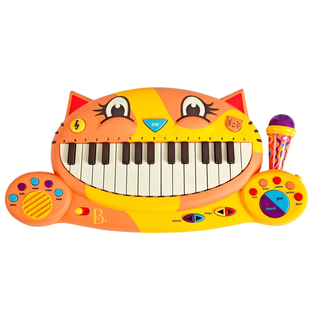B.toys Meowsic Toy Piano With Microphone