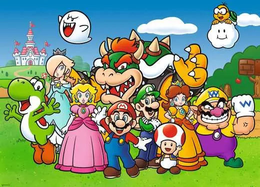 Ravensburger Super Mario, Xxl 100 Piece Jigsaw Puzzle