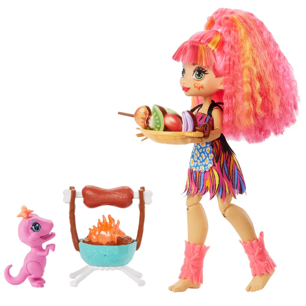 Cave Club™ Wild About Bbqs™ Playset And Emberly™ Doll