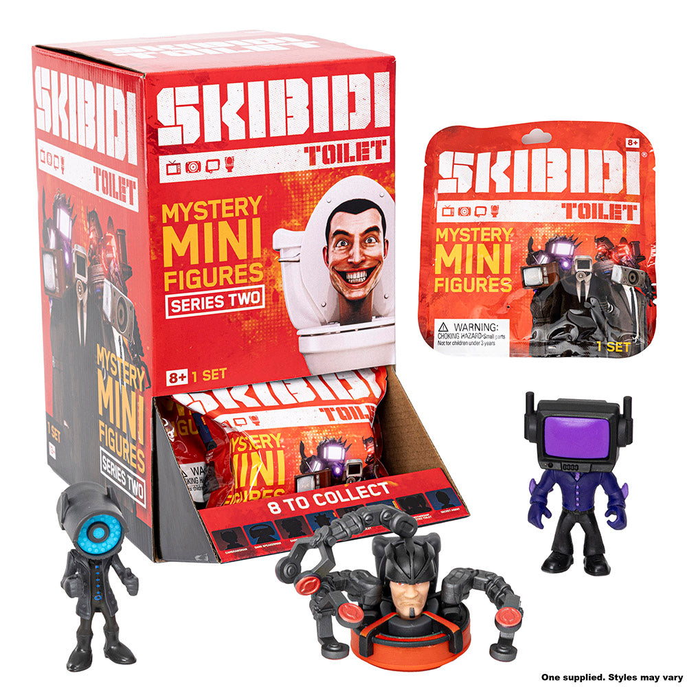 Skibidi Toilet Mystery Mini Figures - Series 2
