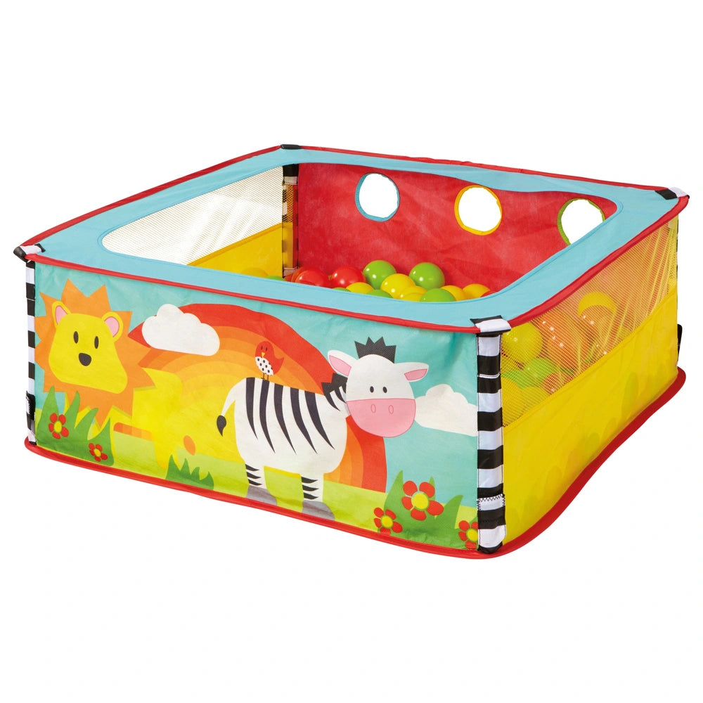 Kid Active Zebra Pop Up Sensory Ball Pit