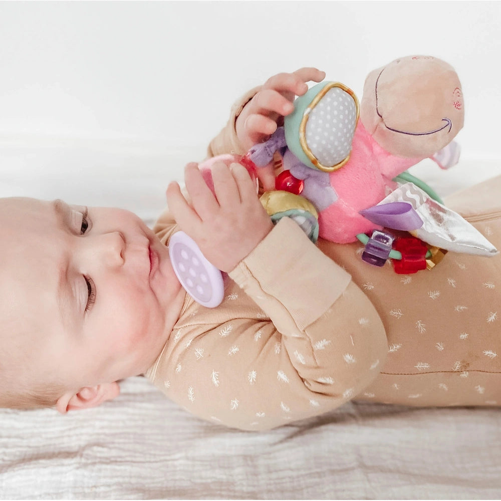 Playgro Clopette Unicorn Activity Rattle Pink