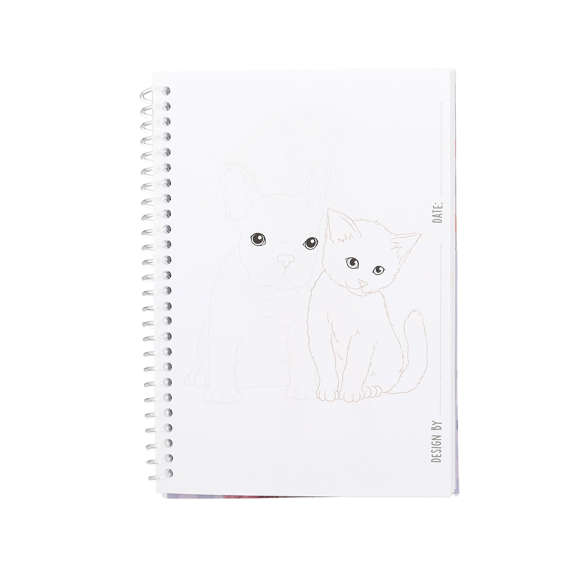 Topmodel Pocket Colouring Book