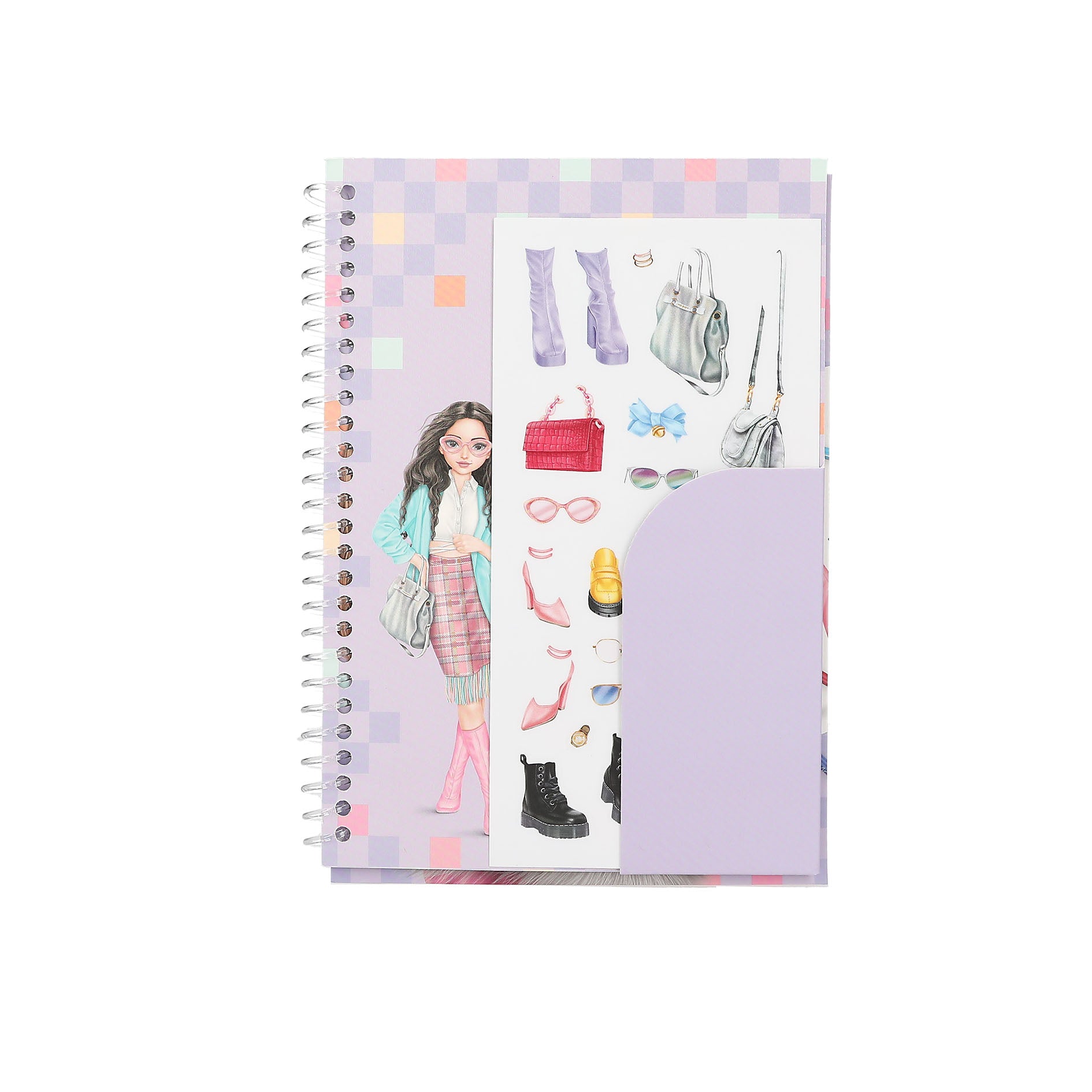 Topmodel Pocket Colouring Book