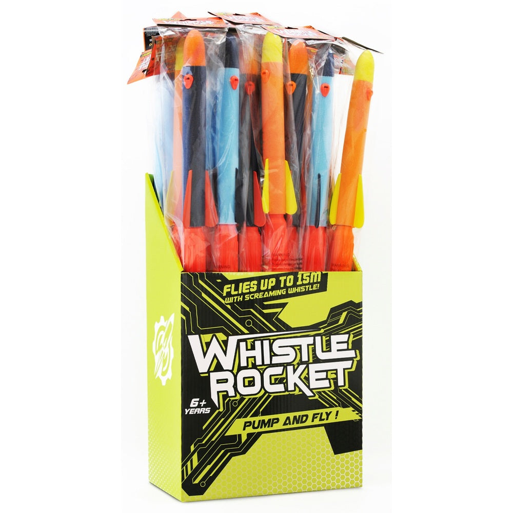 Whistle Rocket Tube Foam Missile