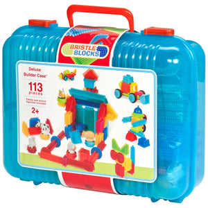 Bristle Blocks Building Blocks Deluxe Builder Case 113 Piece