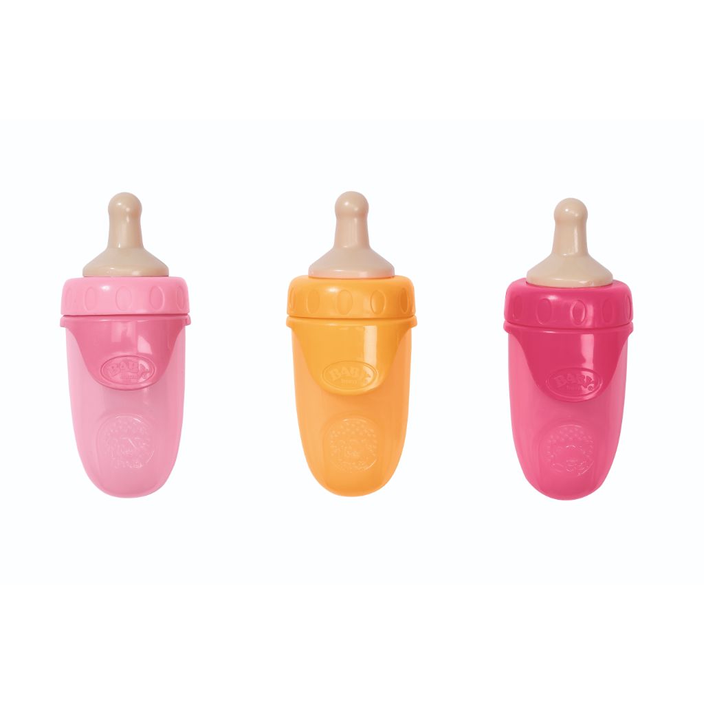 Baby Born Bottle With Cap 1 Pack - 3 Assortment