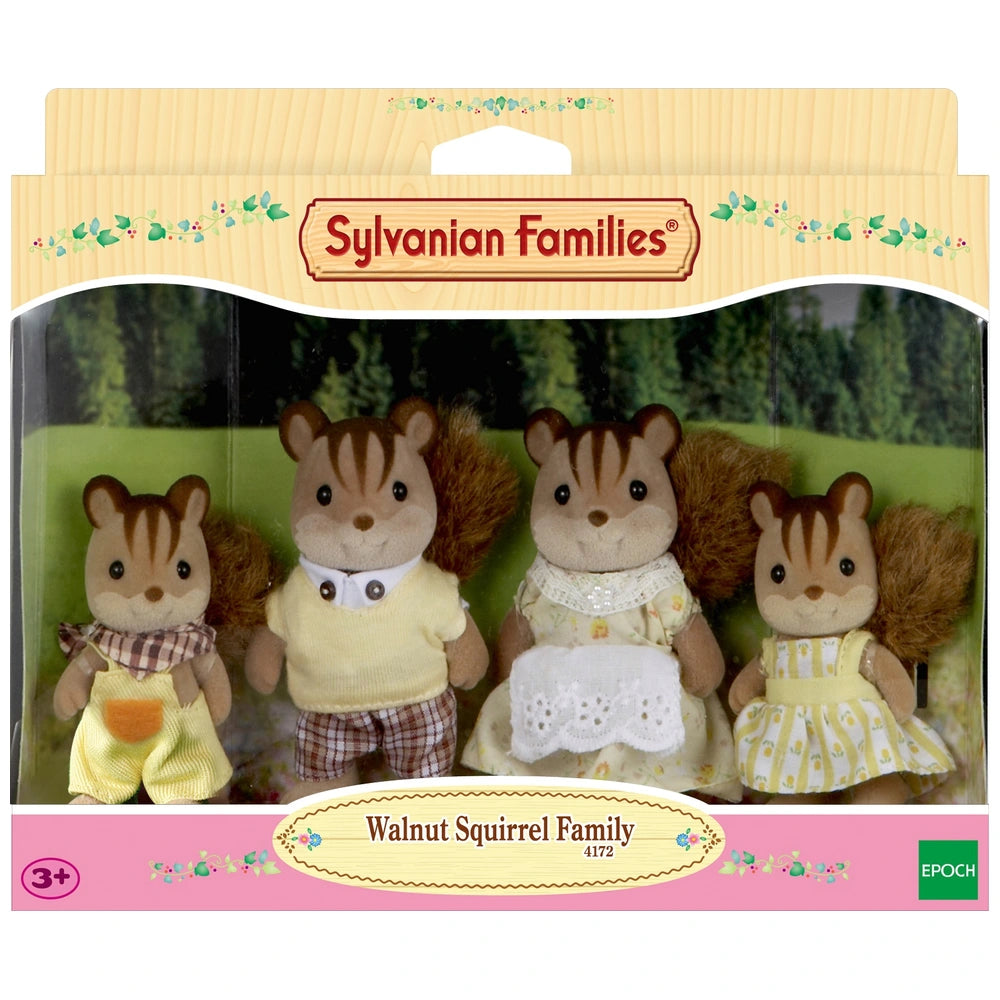Sylvanian Families Walnut Squirrel Family