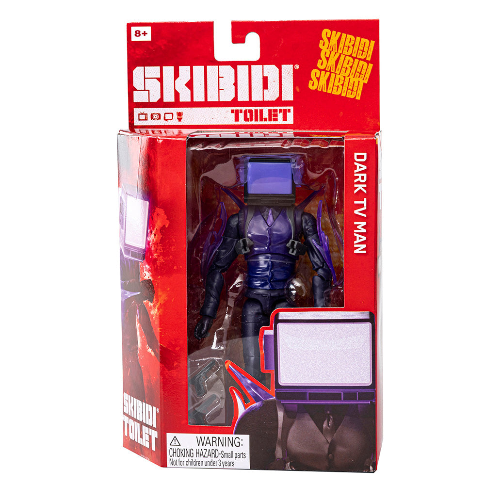 Skibidi Toilet Deluxe Figure - Dark Tv Man