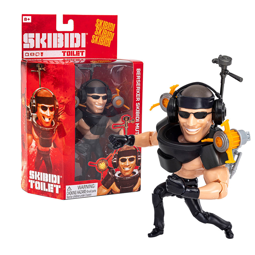 Skibidi Toilet Deluxe Figure - Berserker Mutant