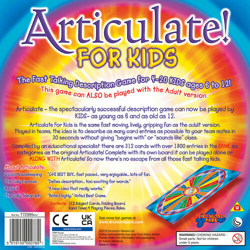 Articulate Game For Kids