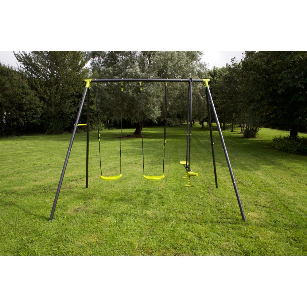 Apatou 3 Unit Metal Swing Set