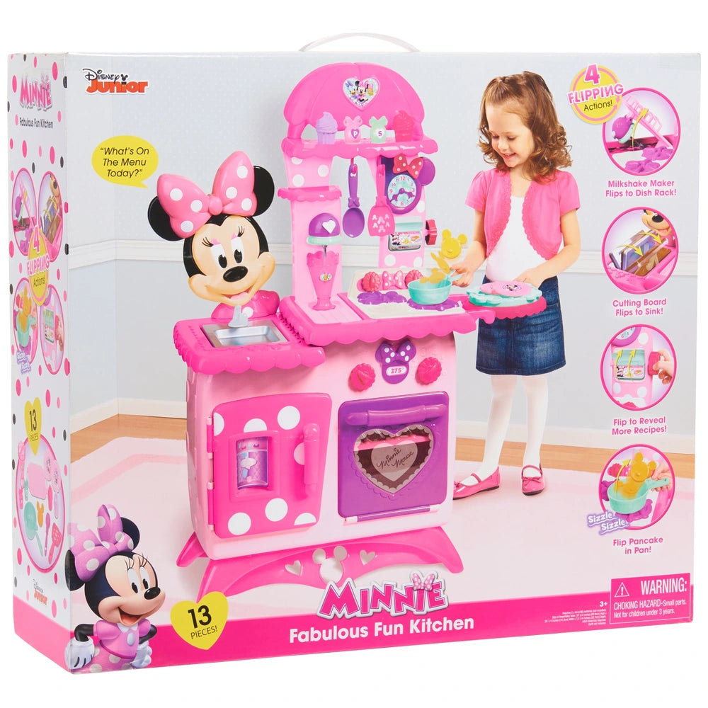 Disney Minnie Mouse Flipping Fun Kitchen