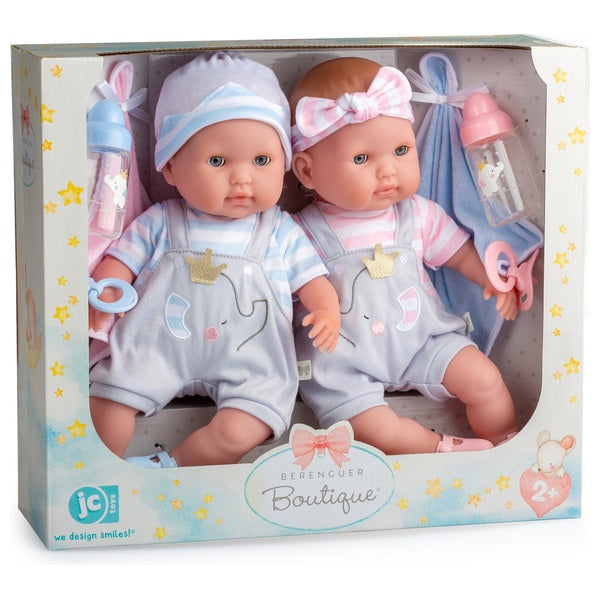 38Cm Berenguer Boutique Twins Giftset