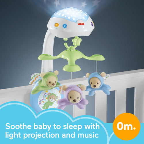 Fisher-Price Butterfly Dreams 3-In-1 Newborn Baby Light Projector Mobile