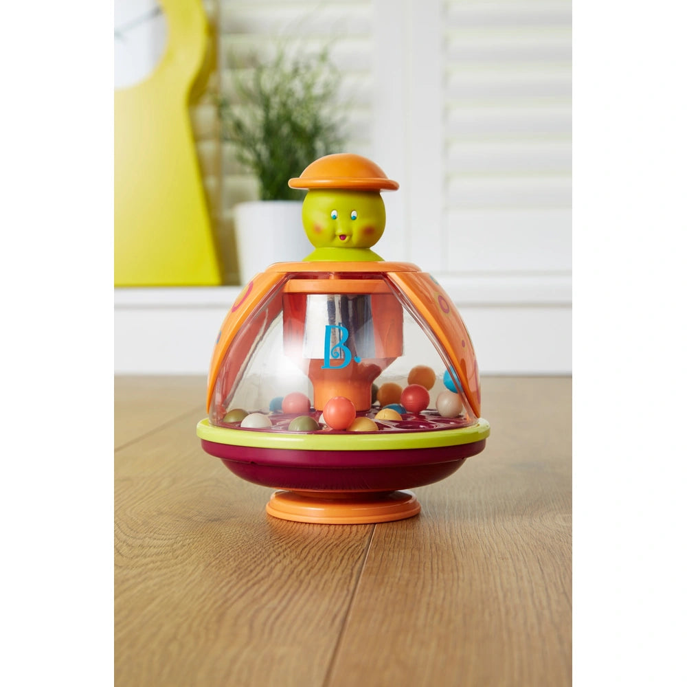 B.toys Poppitoppy Spinner Ball Popper Toy