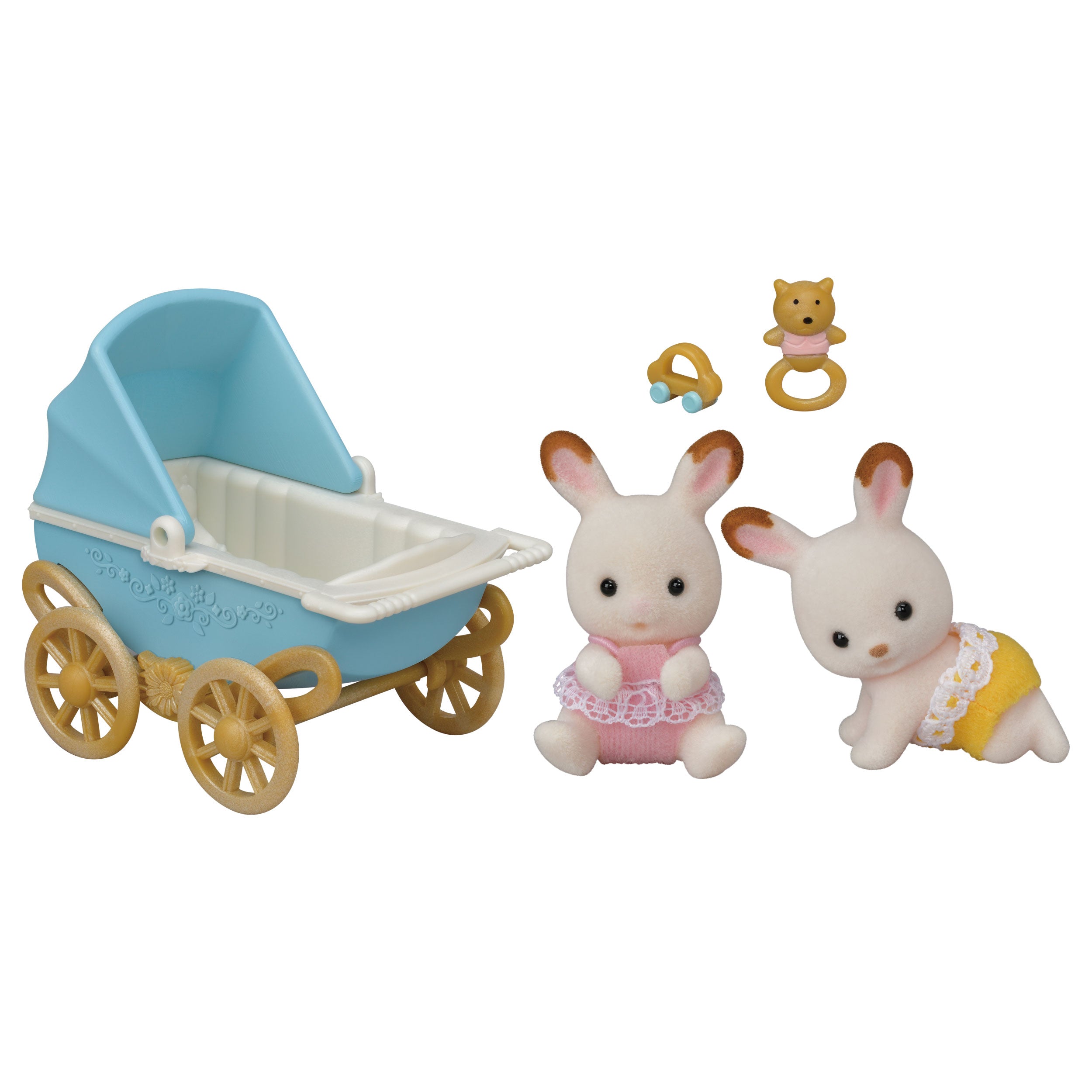 Sylvanian Families Chocolate Rabbit Twins