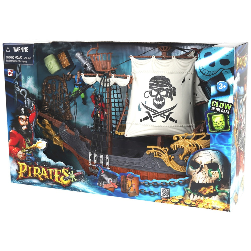 Deluxe Captain Pirate Ship Playset