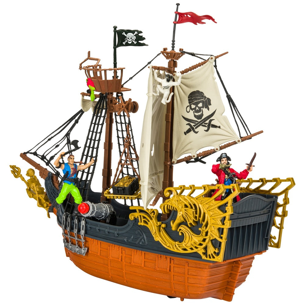 Deluxe Captain Pirate Ship Playset