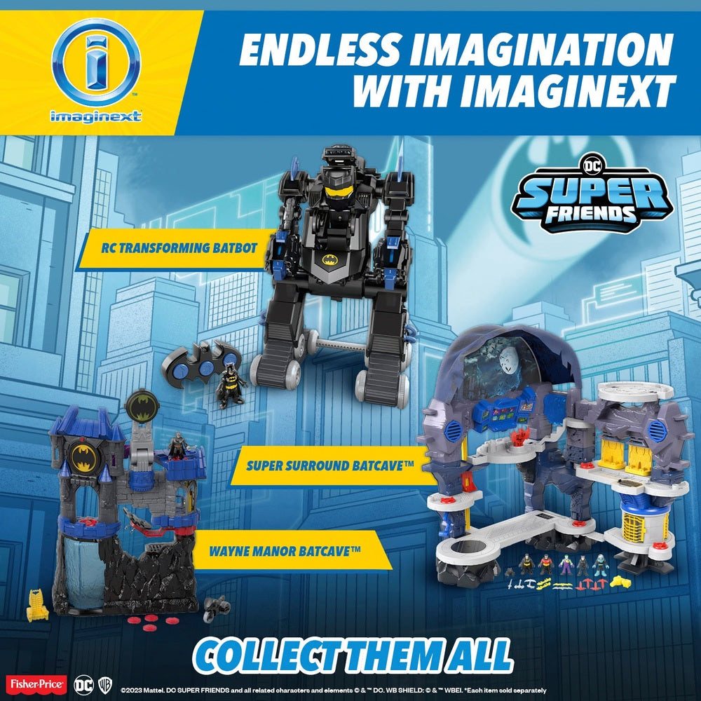 Imaginext Rc Transforming Bat Bot