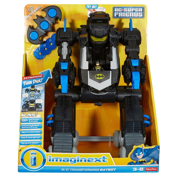 Imaginext Rc Transforming Bat Bot