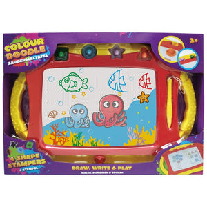 Colour Doodle Stamping Drawing Board With 4 Stamps