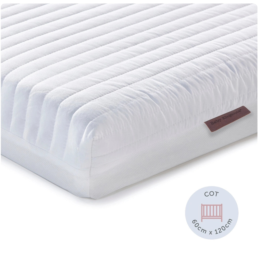 Baby Elegance Micro Fibre Cot Mattress 120X60Cm