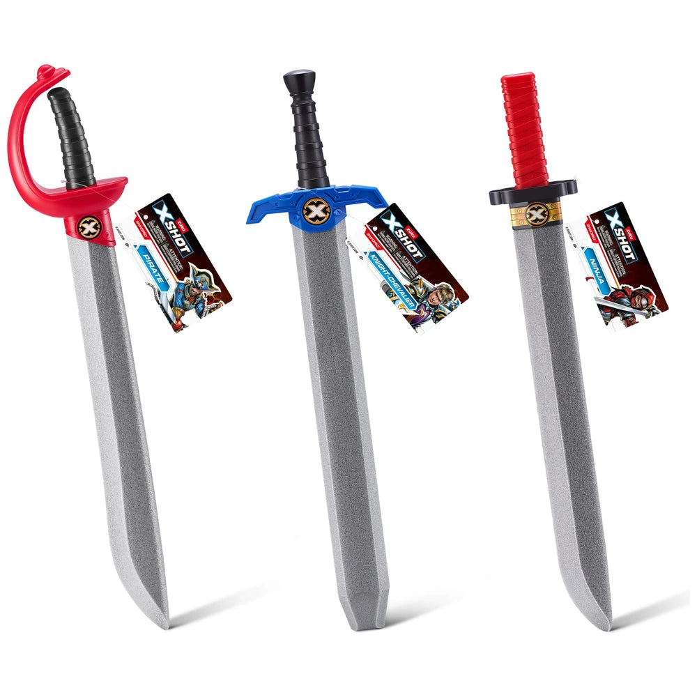 X-Shot Foam Swords By Zuru Assortment