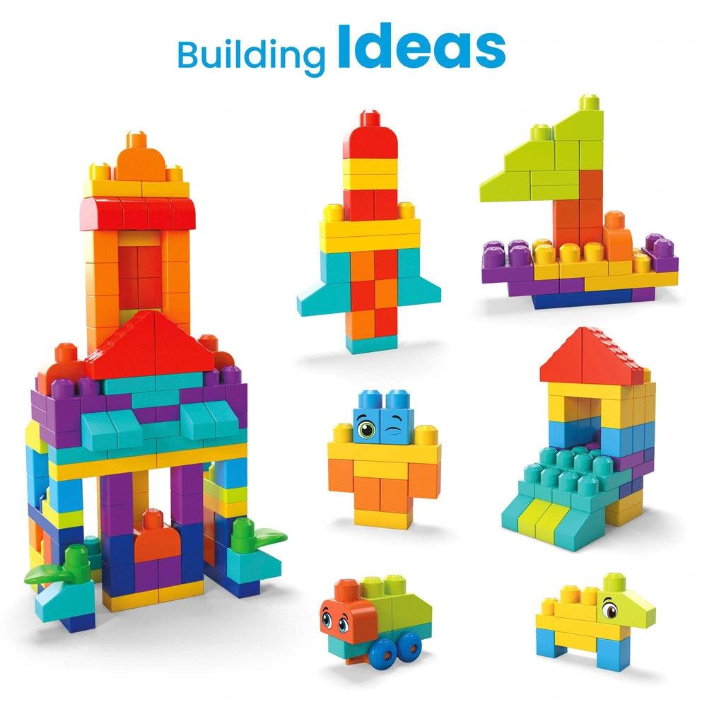 Mega Bloks First Builders Deluxe Building Bag Playset