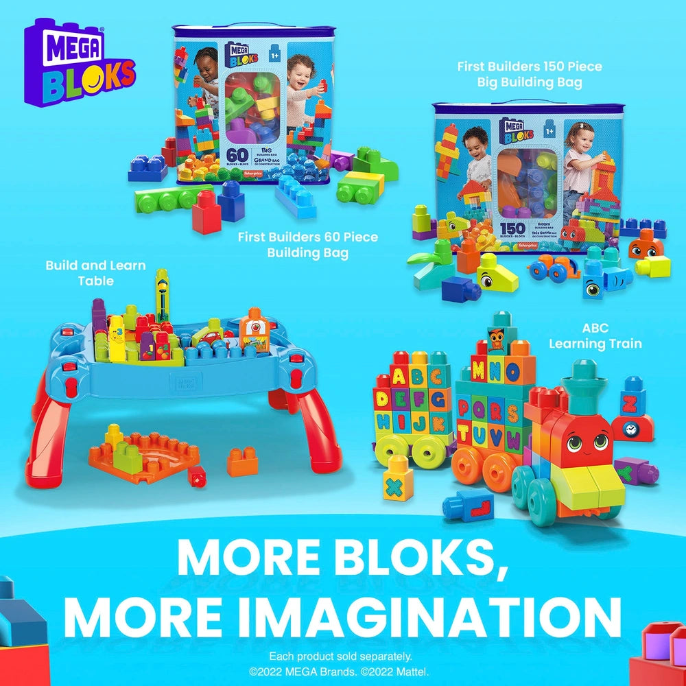 Mega Bloks First Builders Deluxe Building Bag Playset