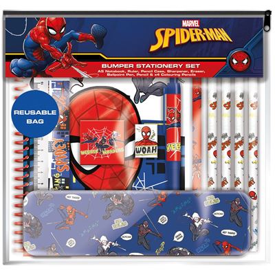 Spiderman Bumper Stationery Set