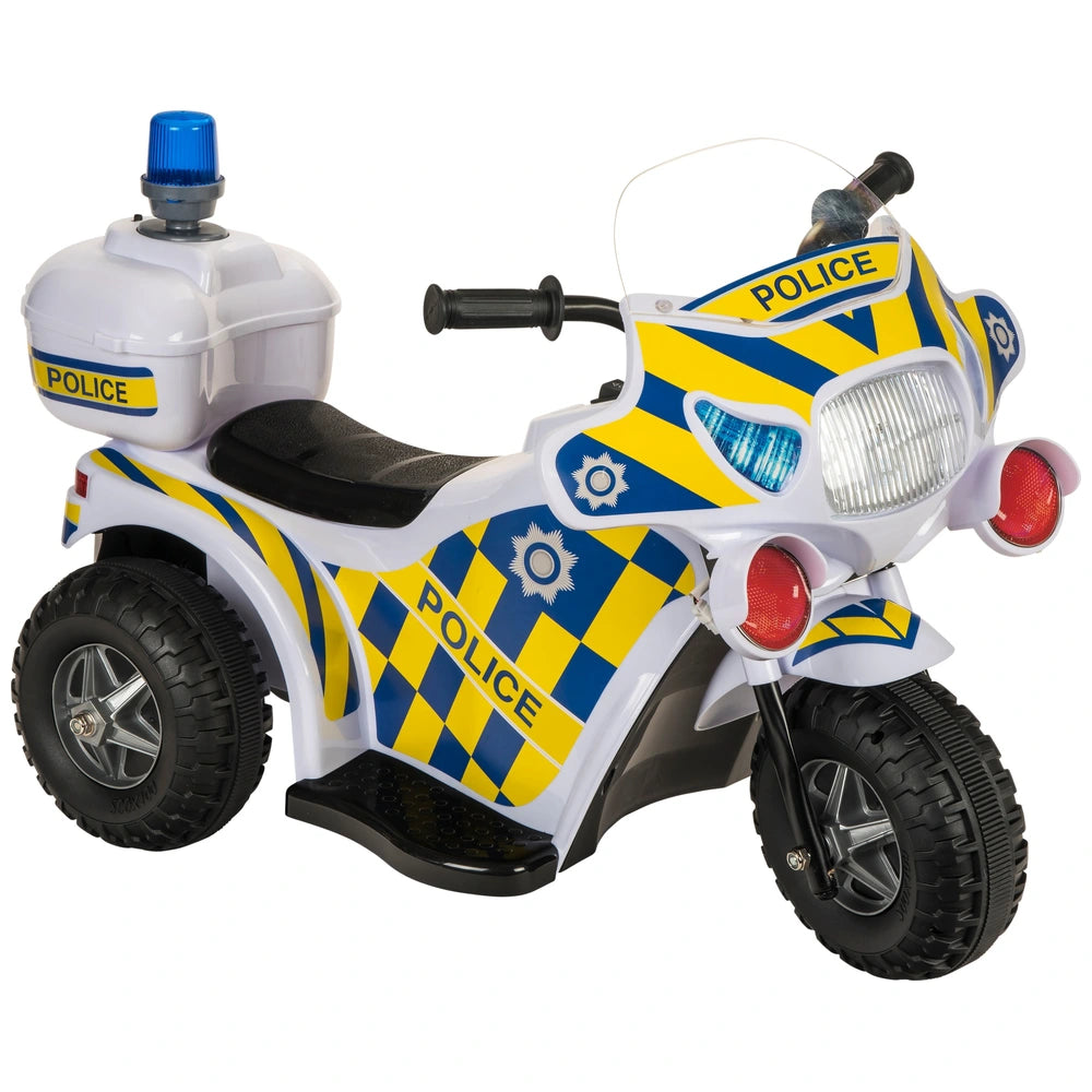 Police 6 Volt Motorbike Ride On