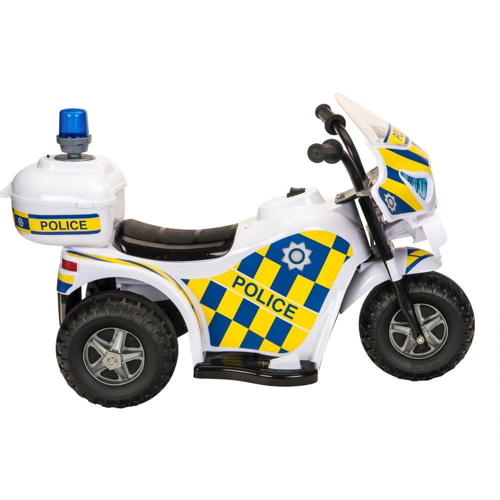 Police 6 Volt Motorbike Ride On