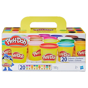Play-Doh Tubs 85G Super Colour 20 Pack