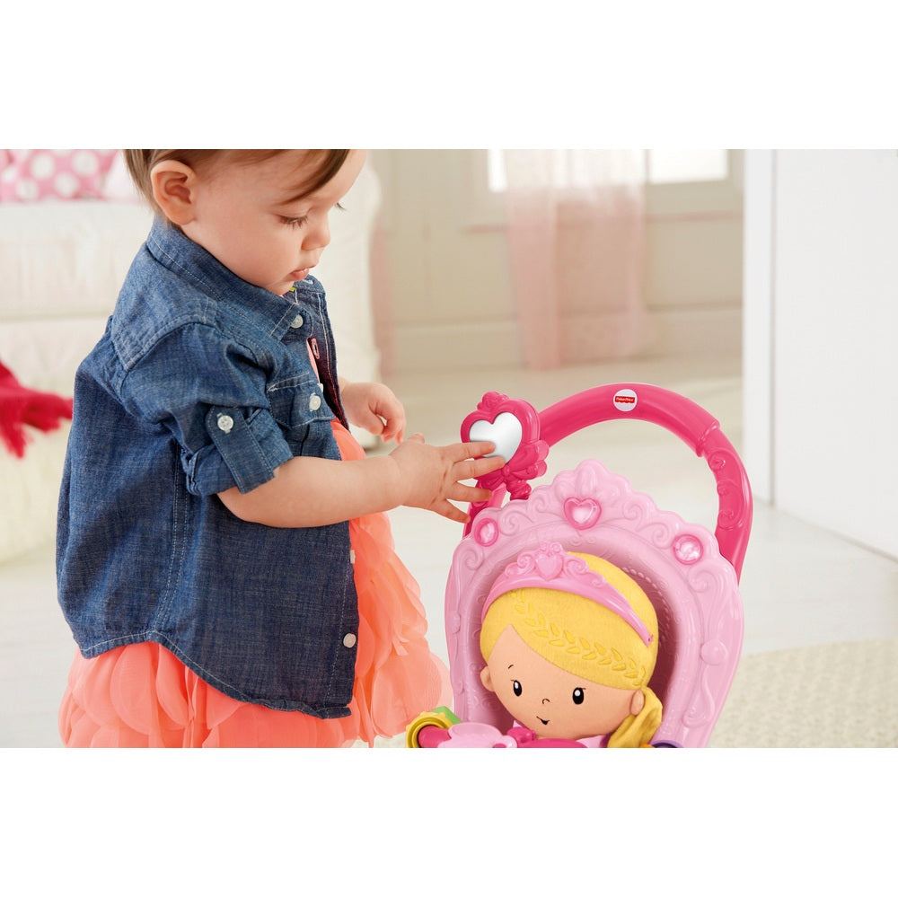 Fisher Price Princess Stroller & Doll Gift Set