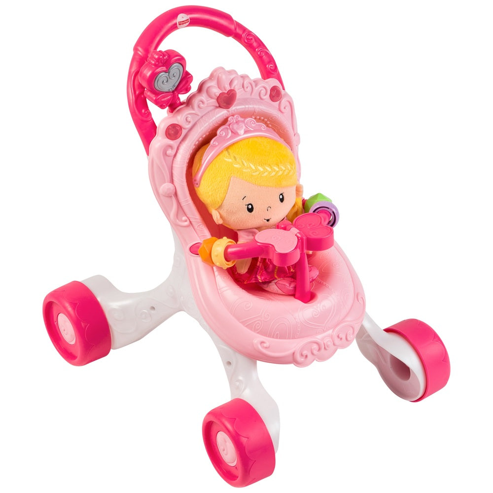 Fisher Price Princess Stroller & Doll Gift Set