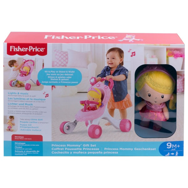 Baby Walker Fisher Price Princess Mommy Stroller Fisher-Price