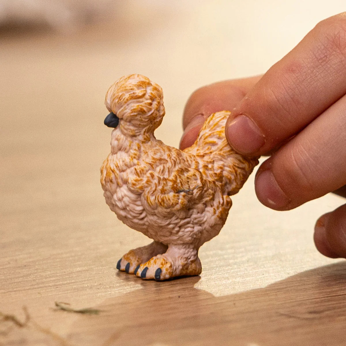 Schleich Farm World Silkie Chicken