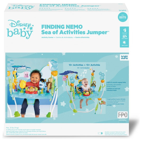 Bright Starts Disney Finding Nemo Sea Of Activities Baby Jumper