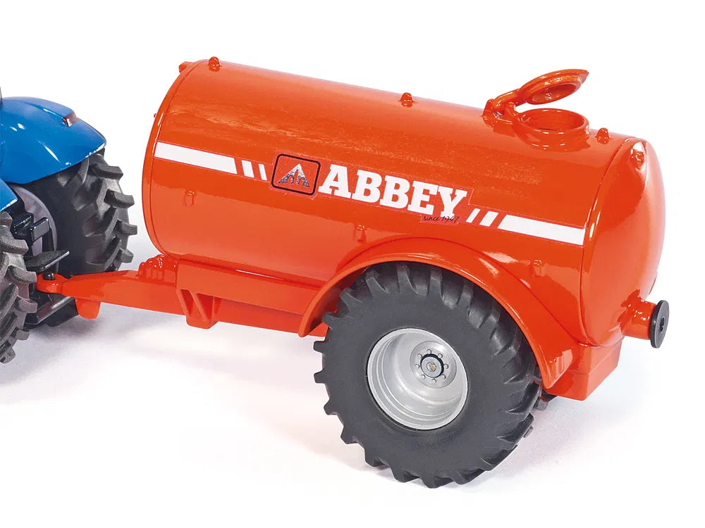 Siku 1:50 New Holland T7070 Tractor And Abbey Single Axle Vacuum Tanker