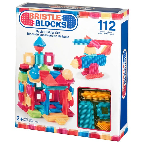 112 Piece Bristle Blocks Basic Building Set
