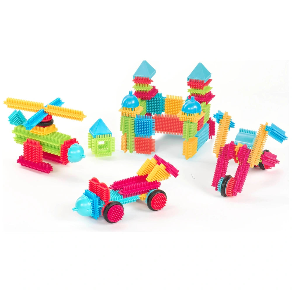 112 Piece Bristle Blocks Basic Building Set