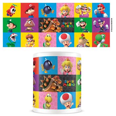 Super Mario (3D Friends & Foes) White Pod Mug