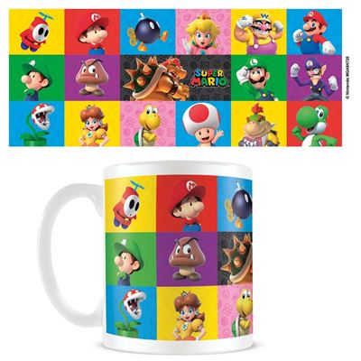 Super Mario (3D Friends & Foes) White Pod Mug
