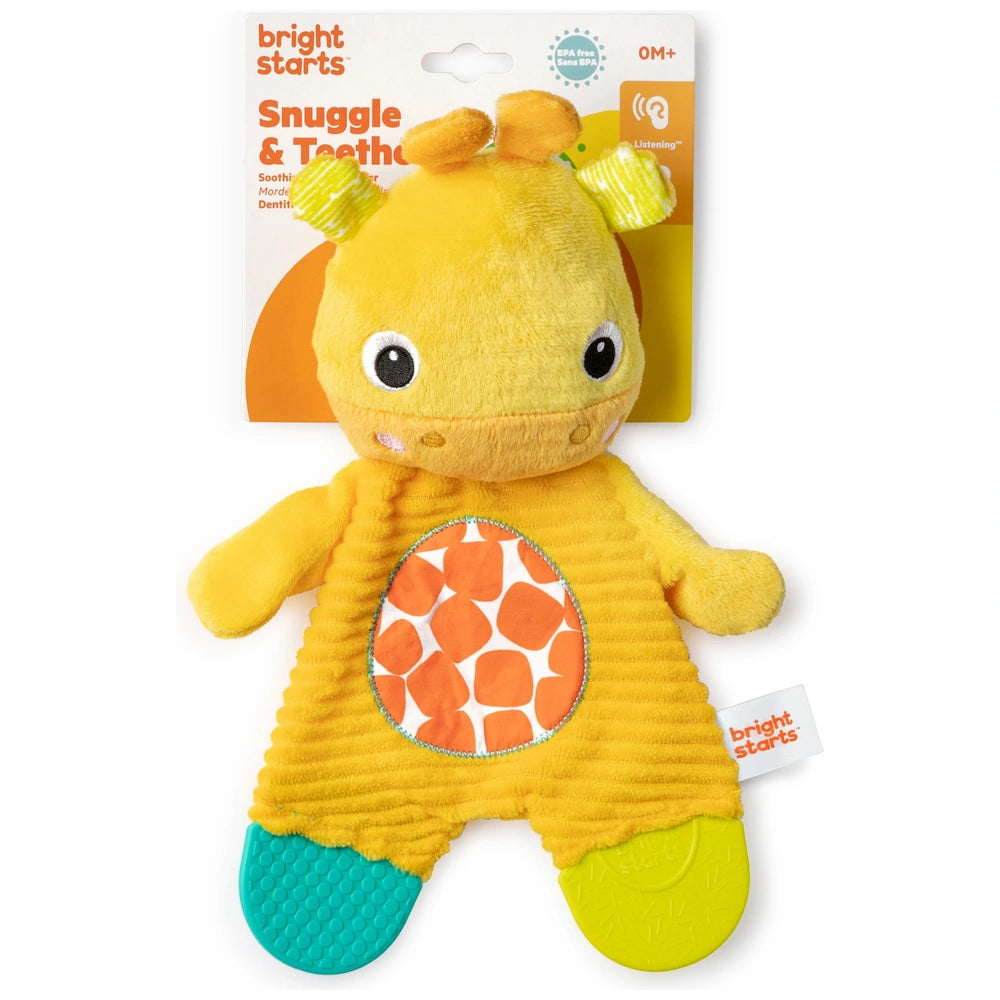 Bright Starts Snuggle & Teethe Soft Teething Toy Assortment