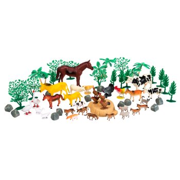 Country Animal Farm 60 Piece Set